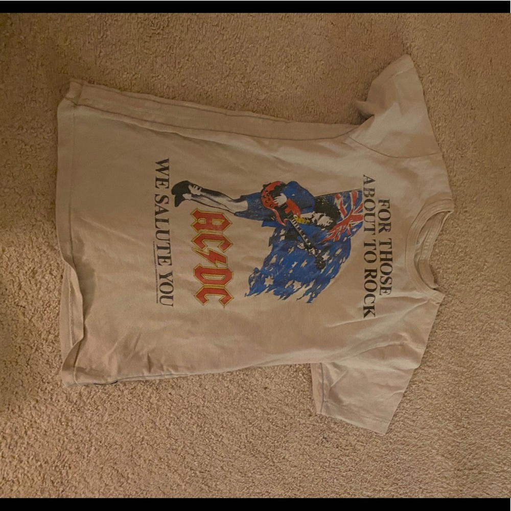 Cool boutique brand AC/DC t shirt